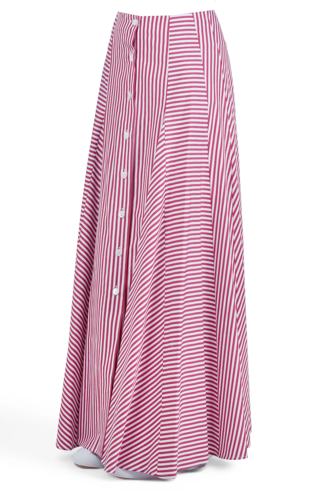 Solotre - Gonna - 470690 - Bianco/Rosso - Image 4