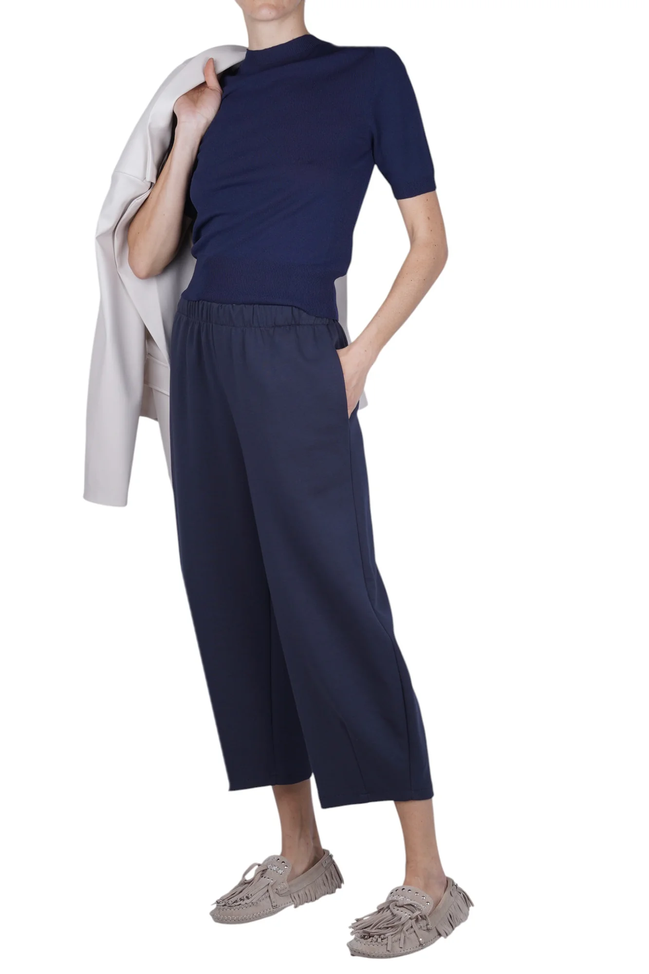 Solotre - Maglia - 470702 - Blu - Image 2