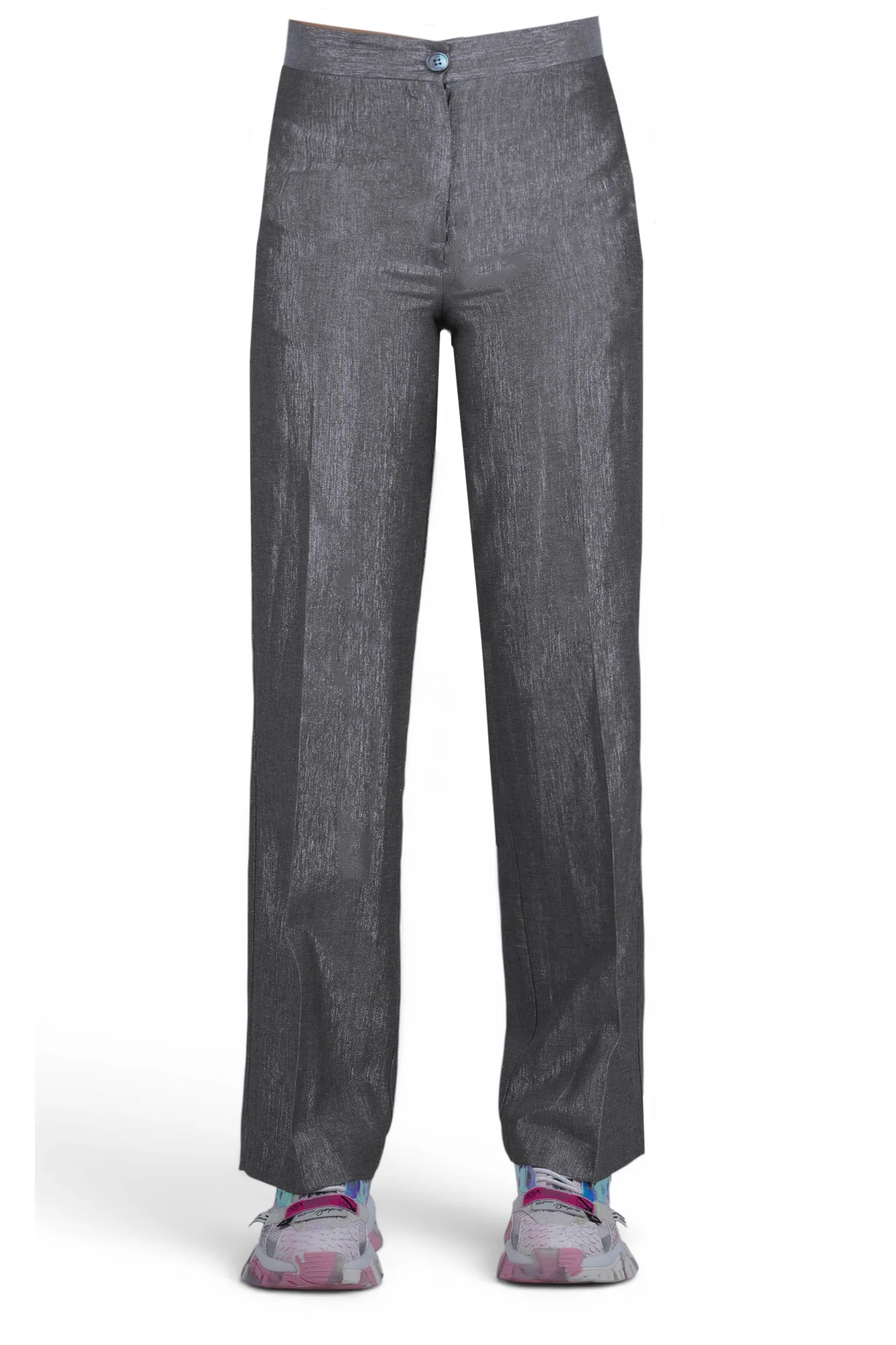 Solotre - Pantalone - 470696 - Argento - Image 3