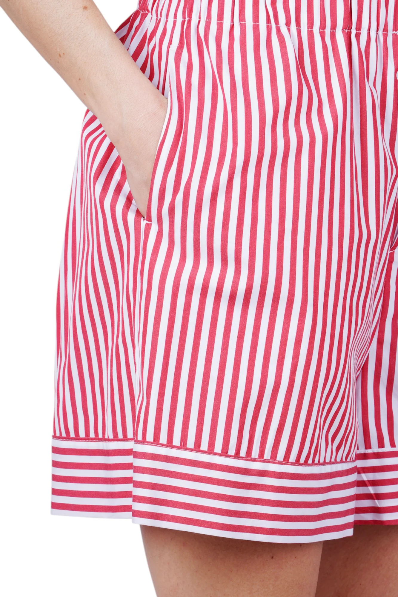 Solotre - Shorts - 470683 - Bianco/Rosso - Image 6