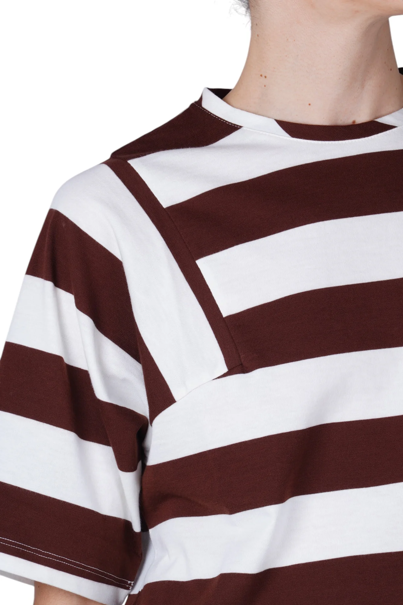 Solotre - T-shirt - 470682 - Moro/Bianco - Image 6