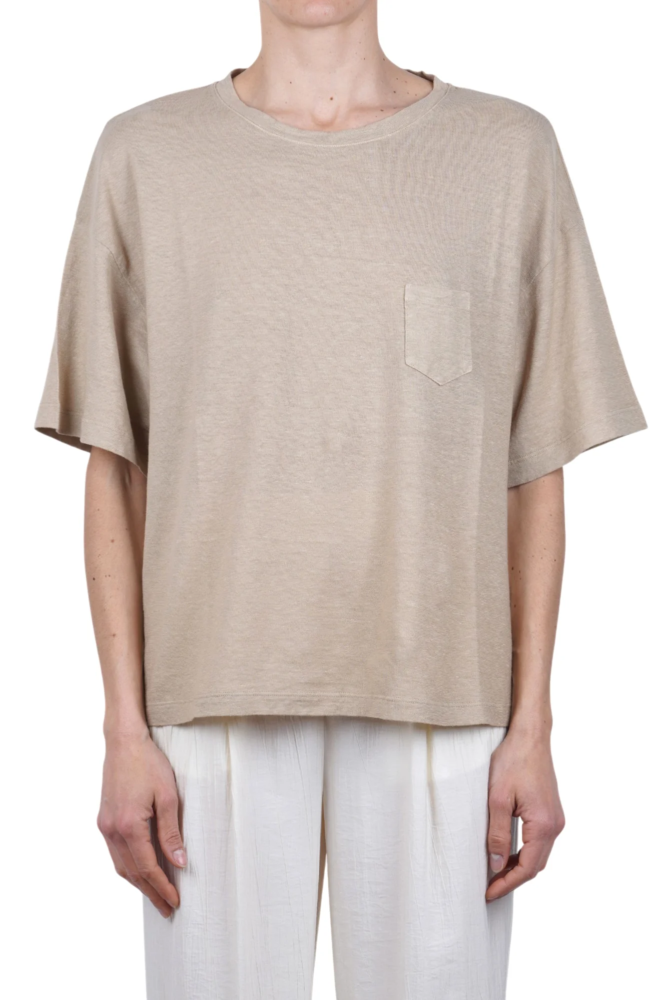 Solotre - T-shirt - 470689 - Kaki - Image 3