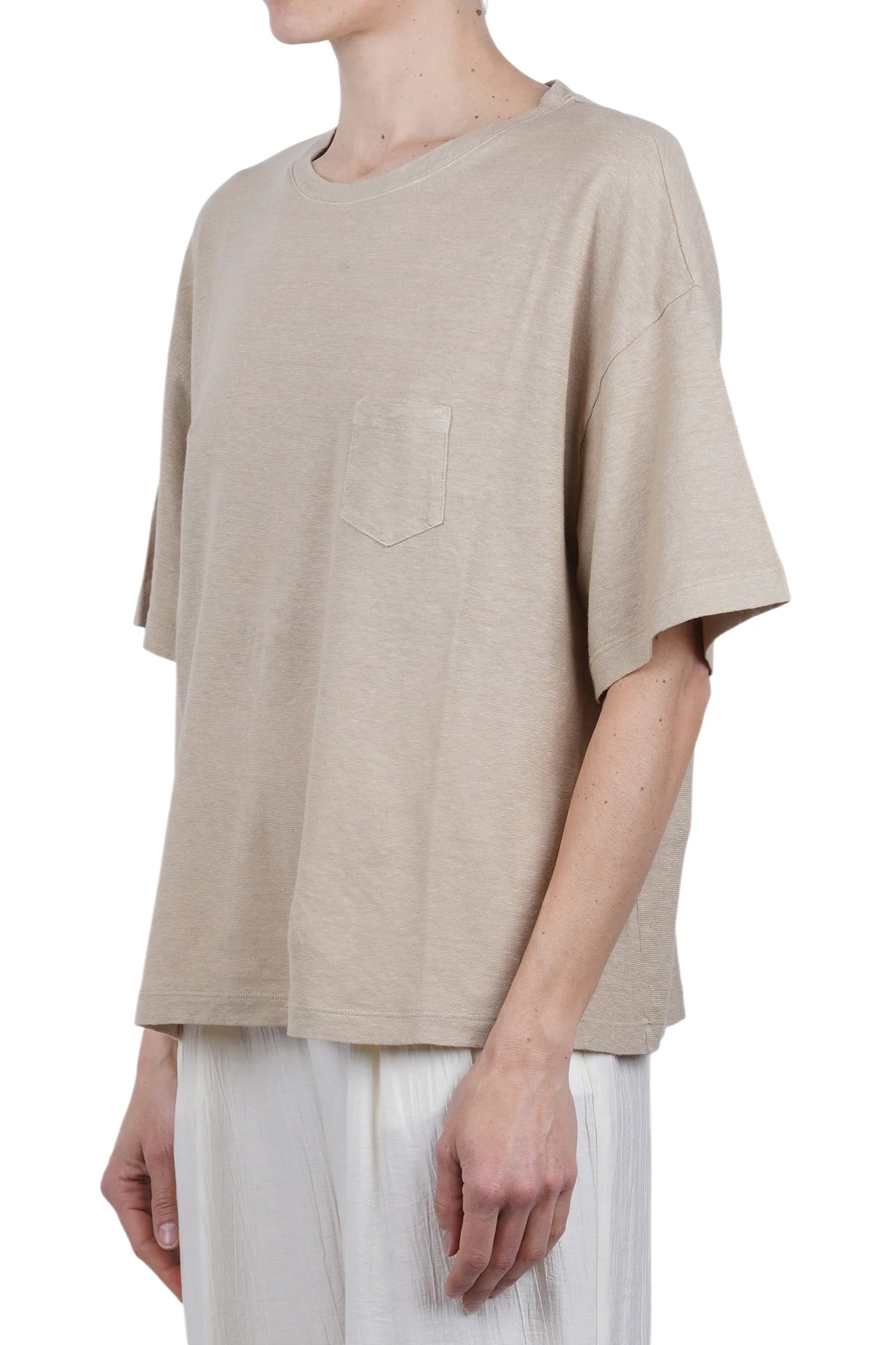 Solotre - T-shirt - 470689 - Kaki - Image 4