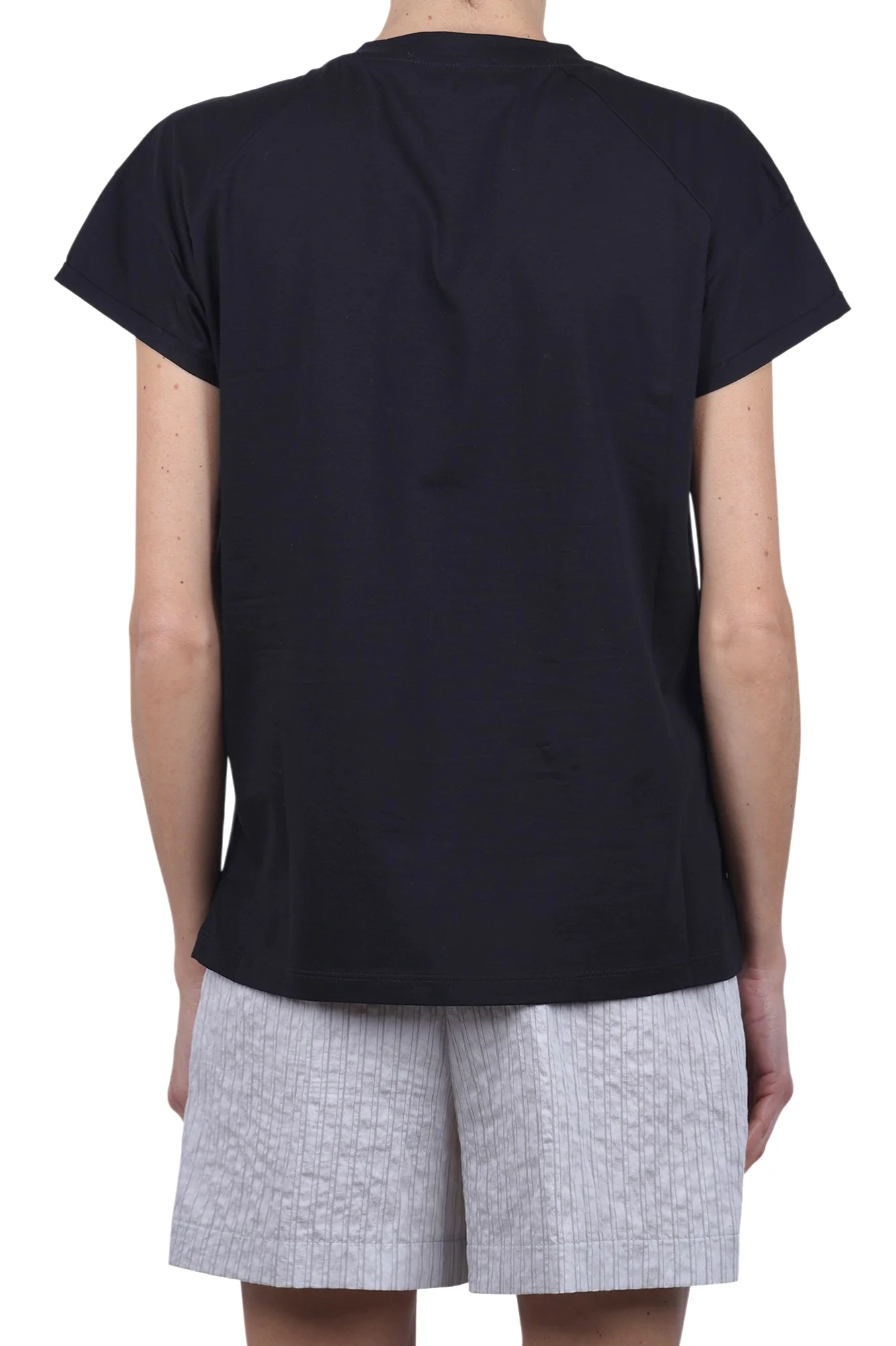 Solotre - T-shirt - 470693 - Nero - Image 5