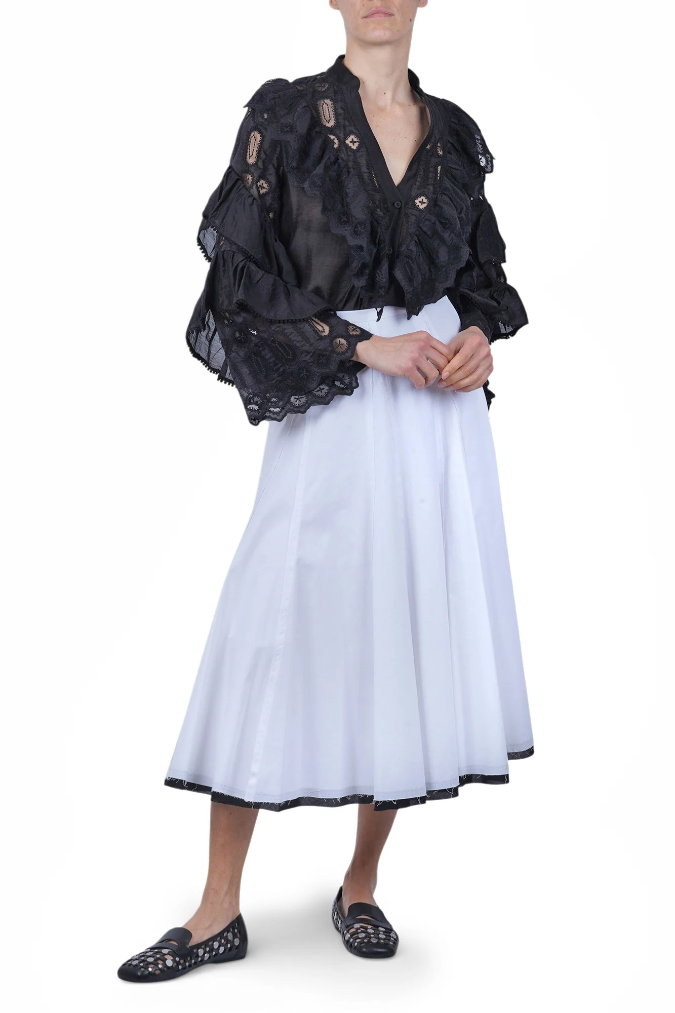 Souvenir - Camicia - 471488 - Nero - Image 2