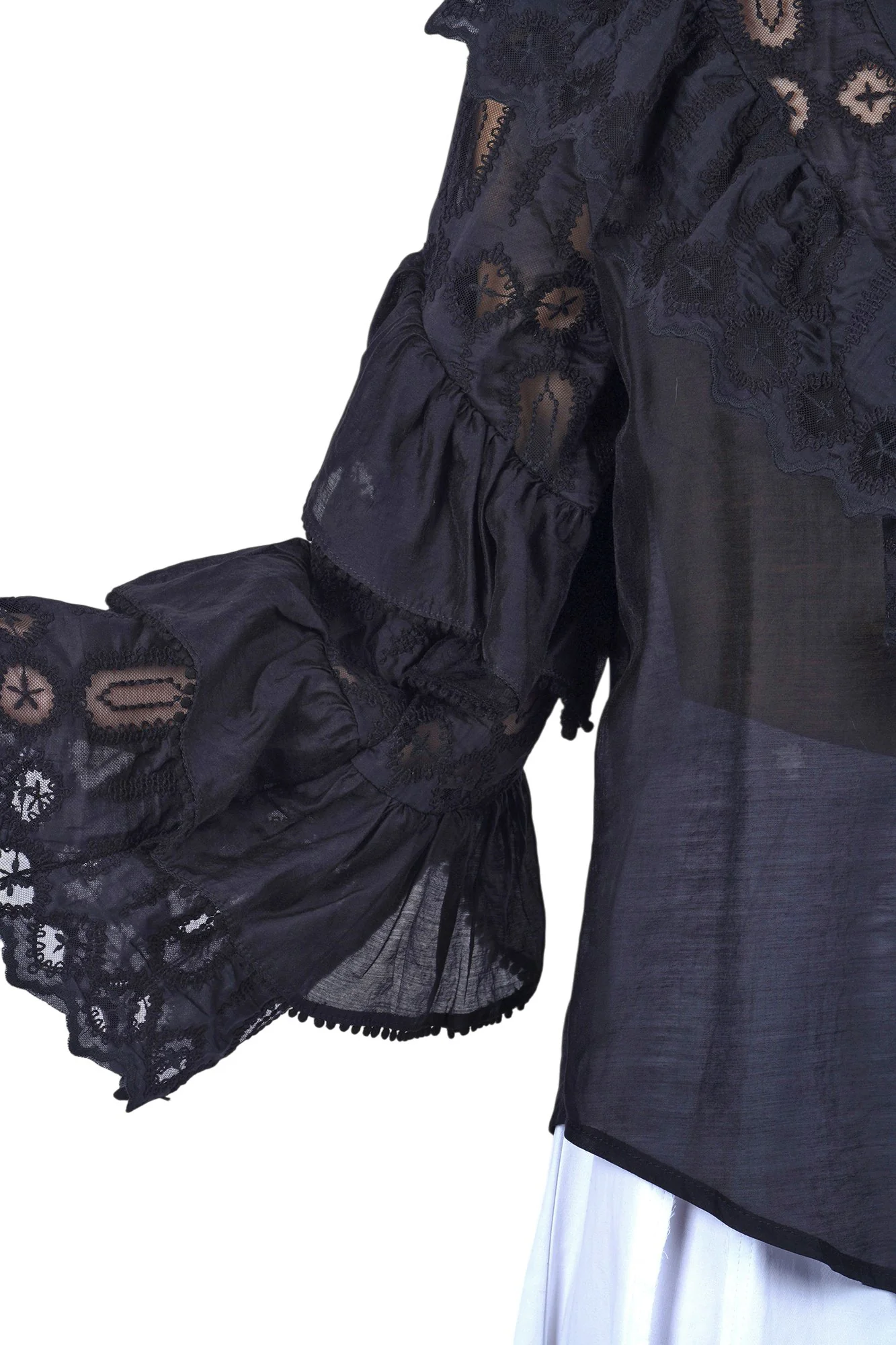 Souvenir - Camicia - 471488 - Nero - Image 6