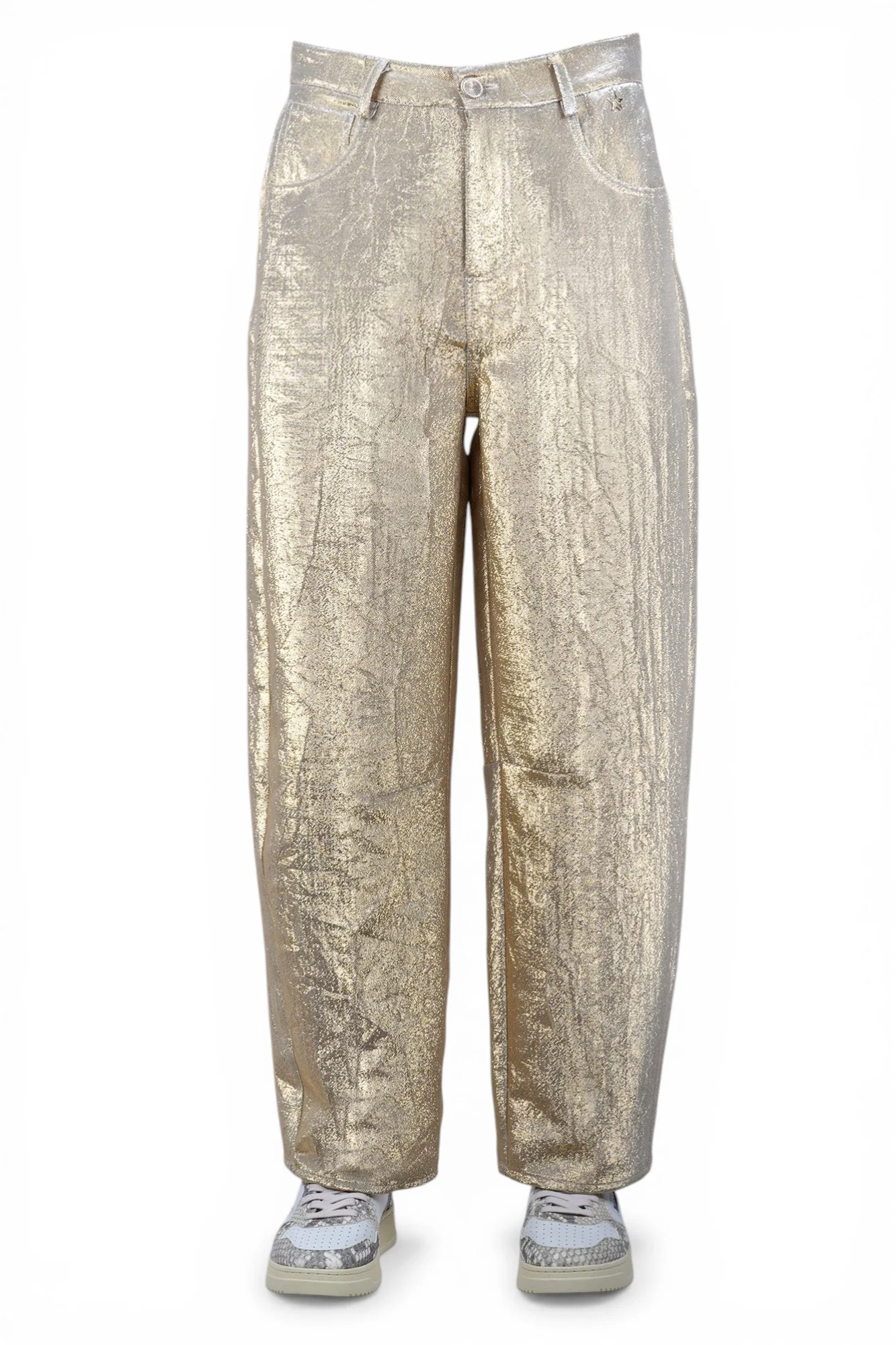 Souvenir - Pantalone - 471499 - Oro - Image 3