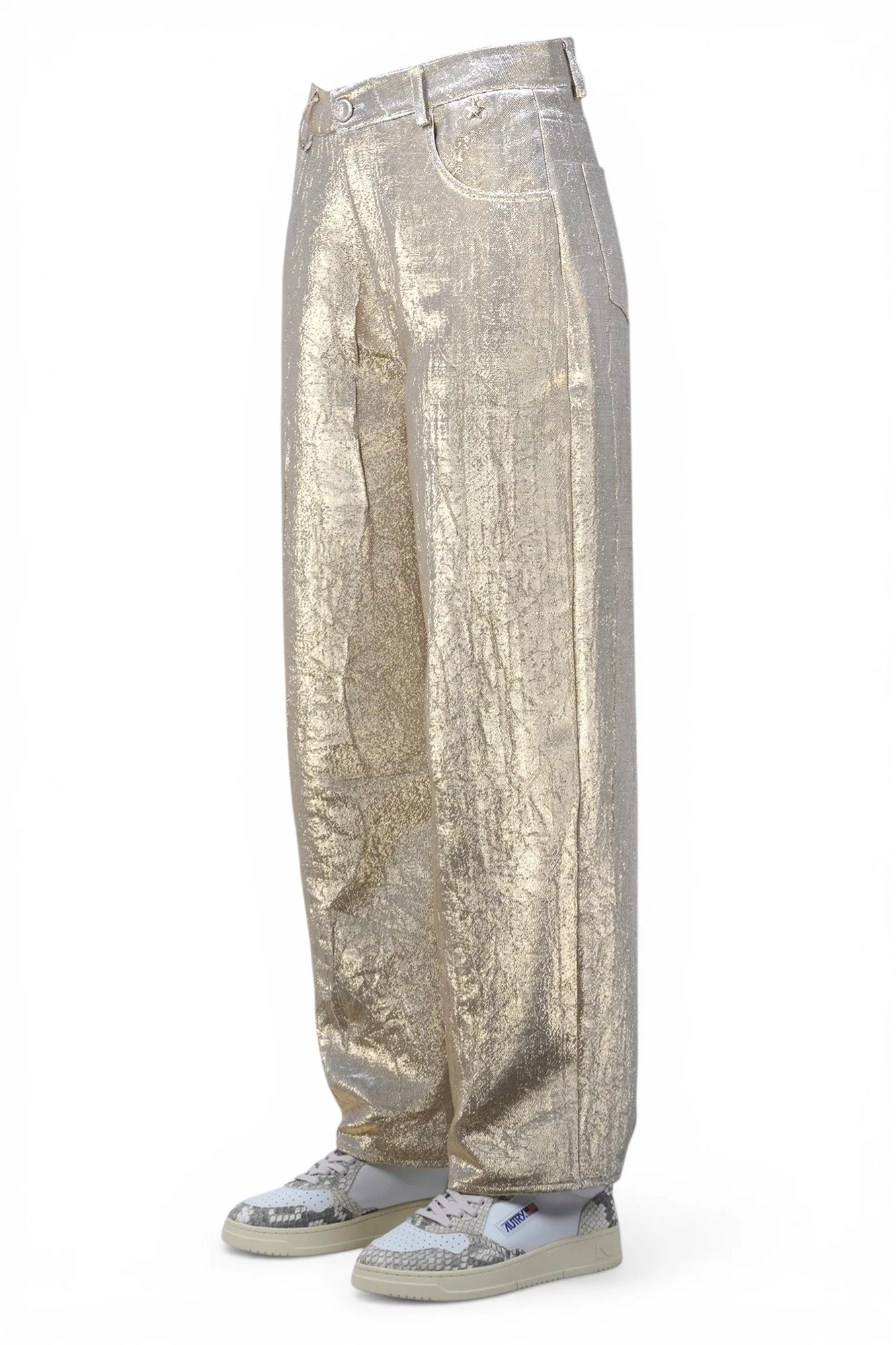 Souvenir - Pantalone - 471499 - Oro - Image 4