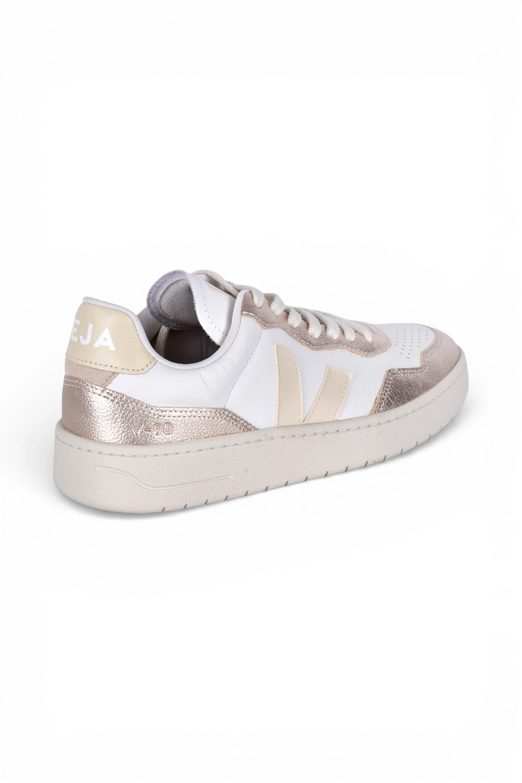 Veja - Sneakers - 471073 - Bianco/Oro - Image 4