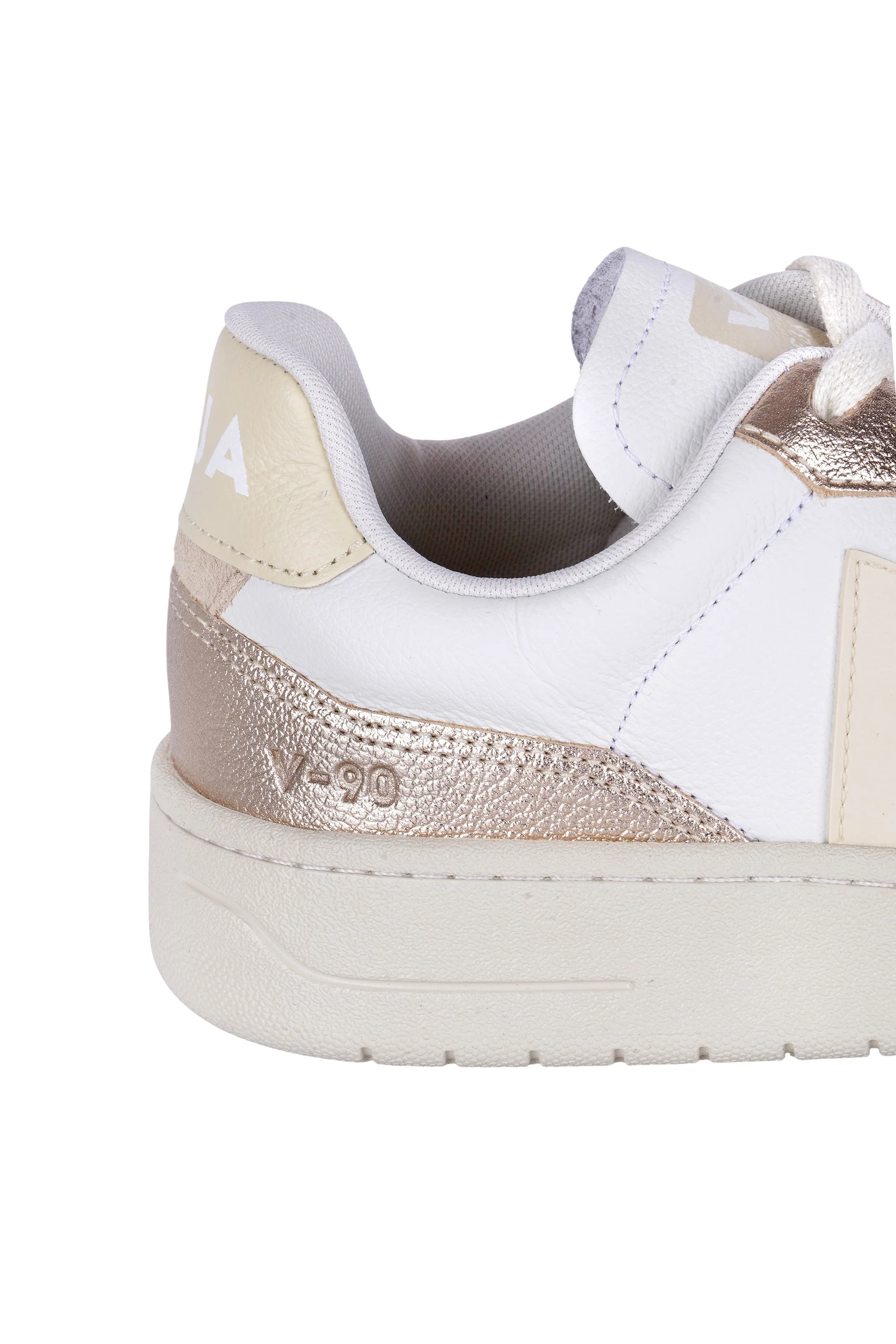 Veja - Sneakers - 471073 - Bianco/Oro - Image 7