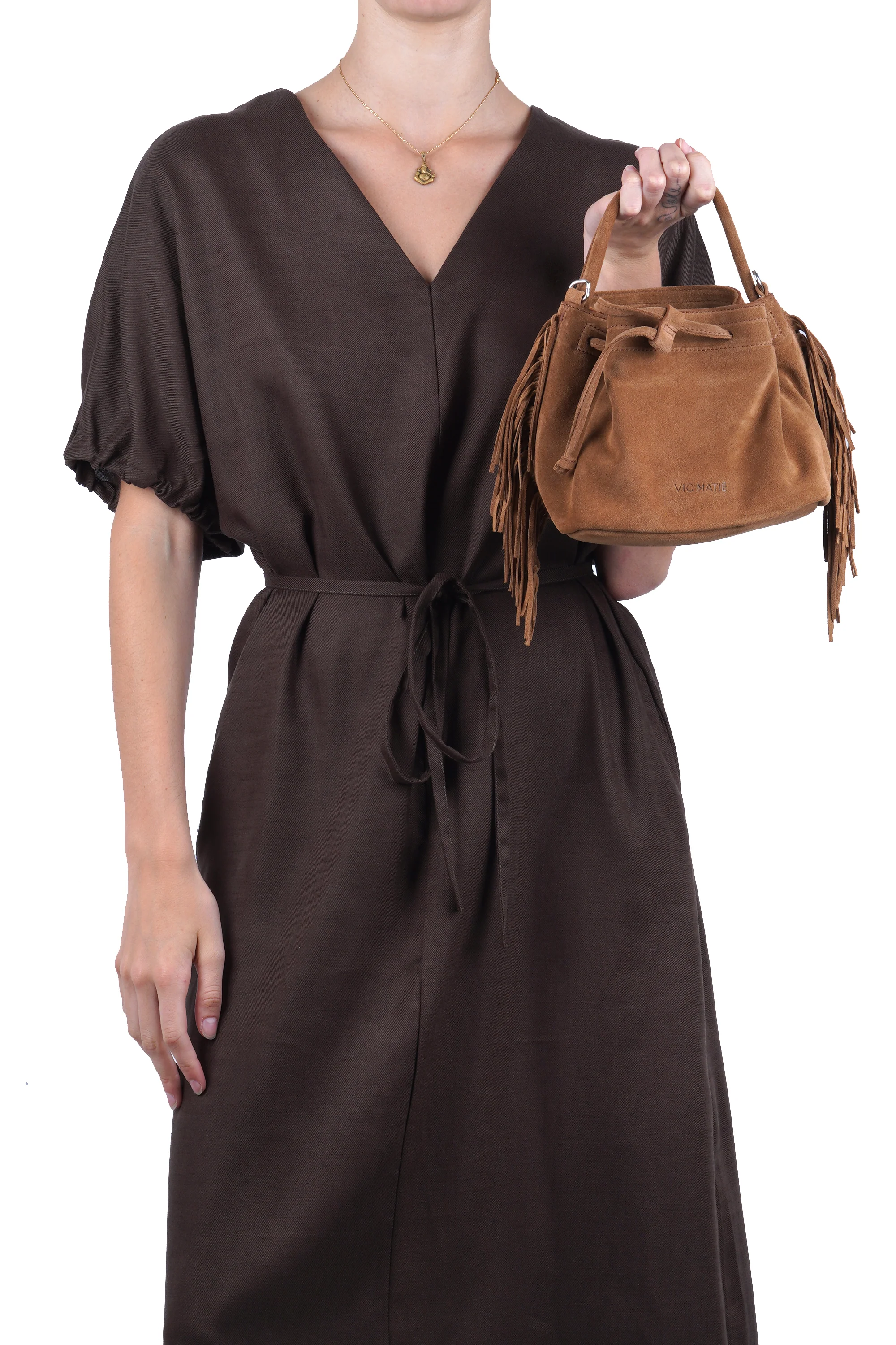 Vic Matié - Borsa piccola - 471276 - Biscotto - Image 2