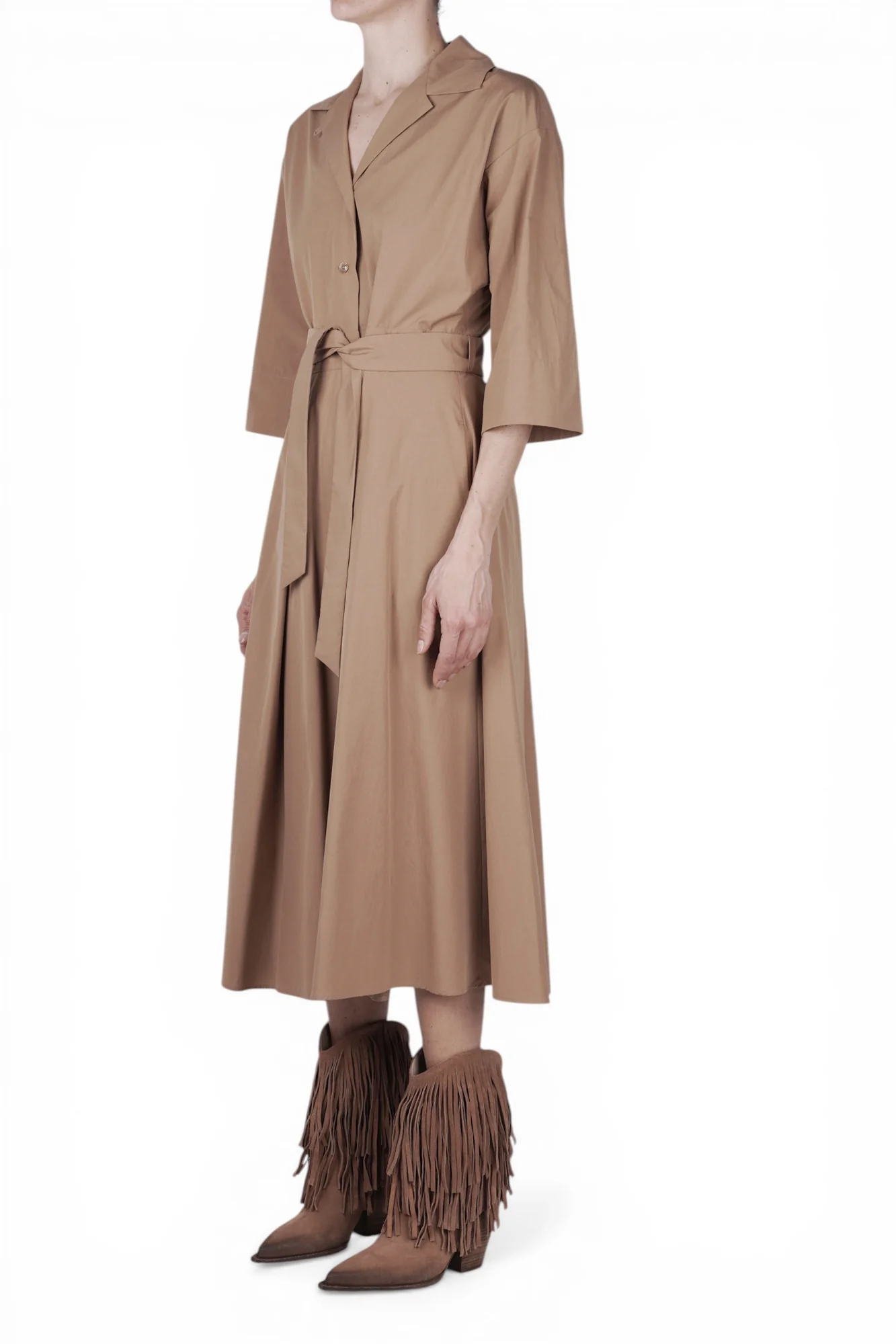 Weekend MaxMara - Abito - 470633 - Cammello - Image 4