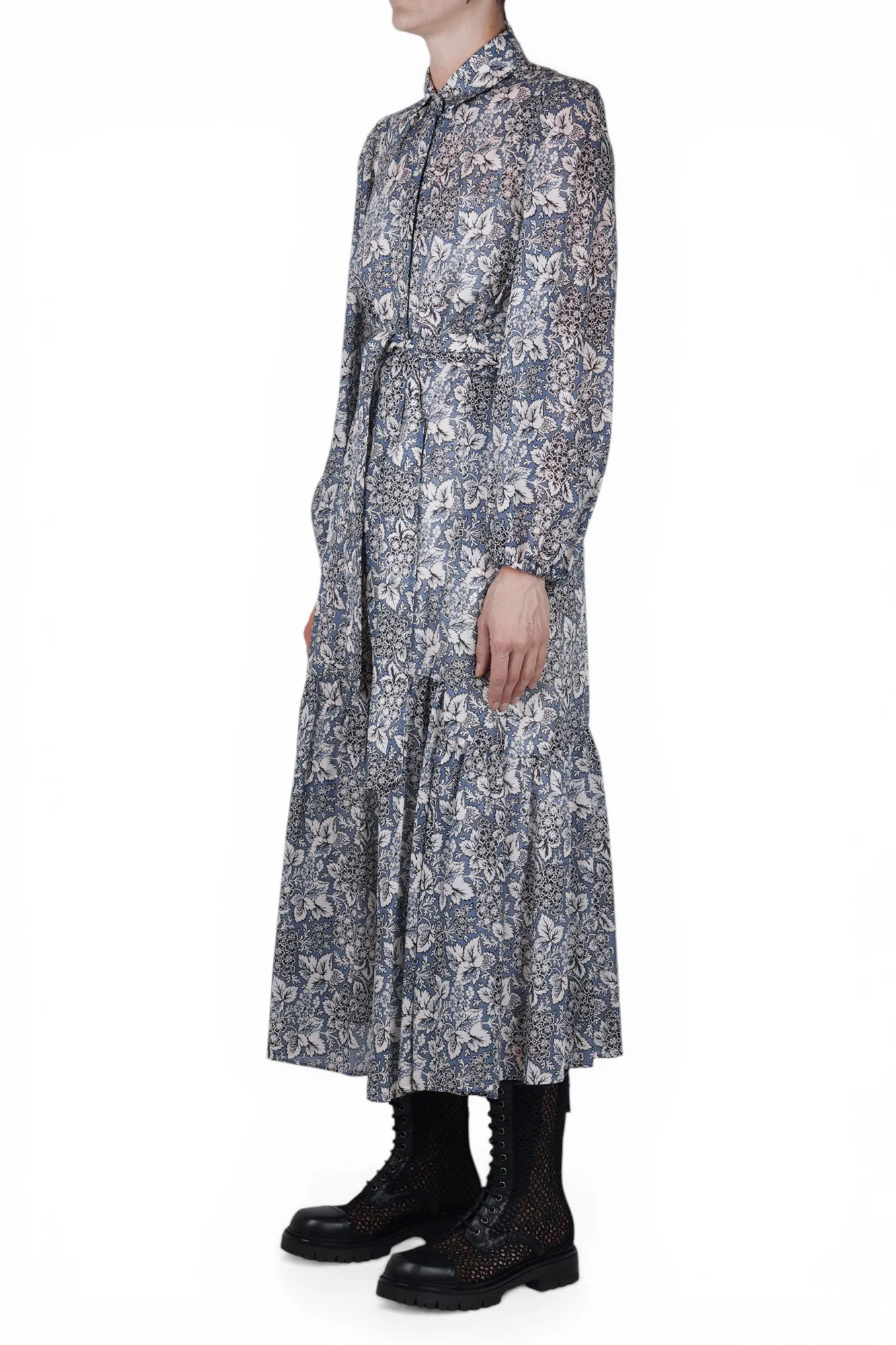 Weekend MaxMara - Abito - 470634 - Fantasia Blu - Image 4