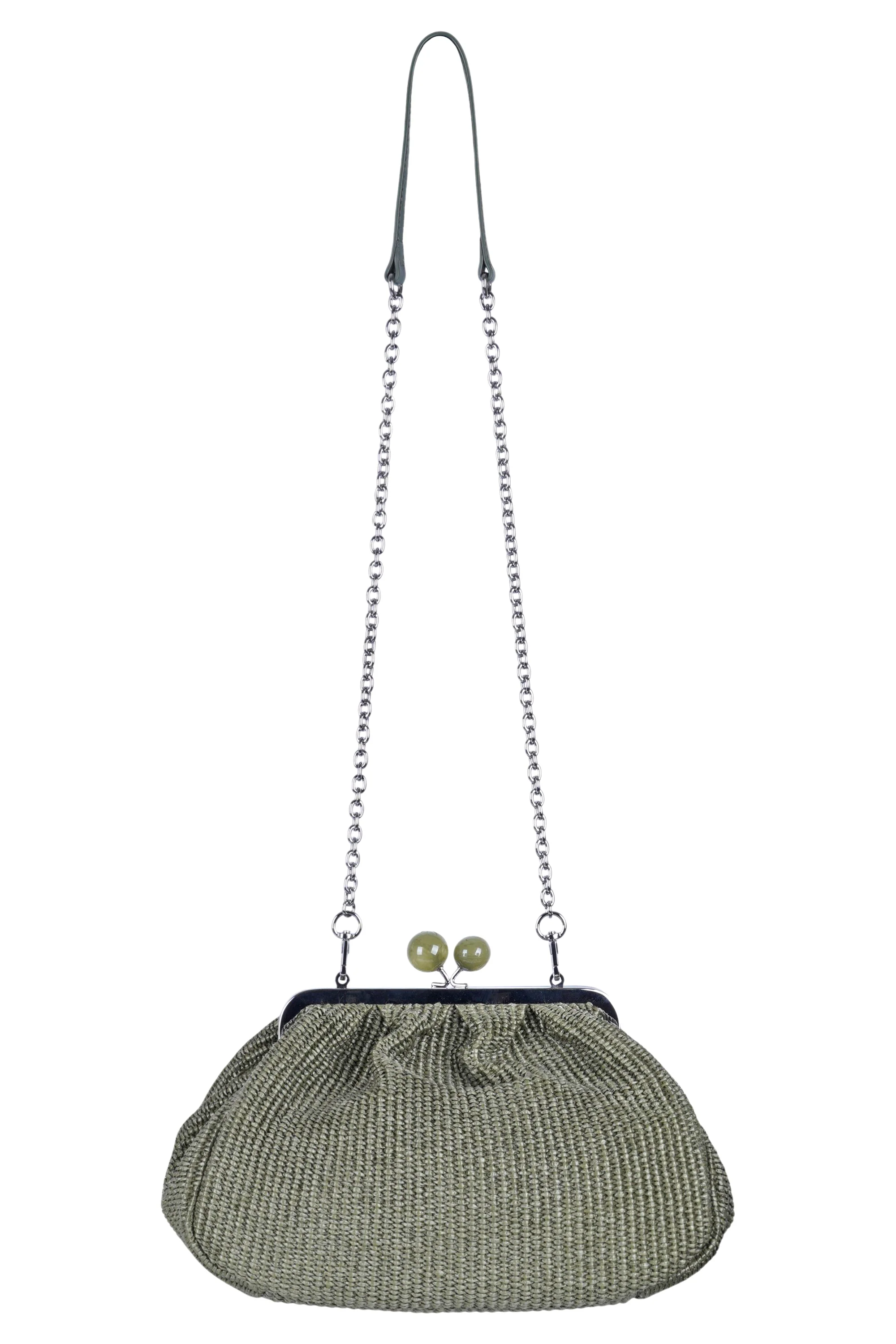 Weekend MaxMara - Borsa media - 470645 - Verdone - Image 5