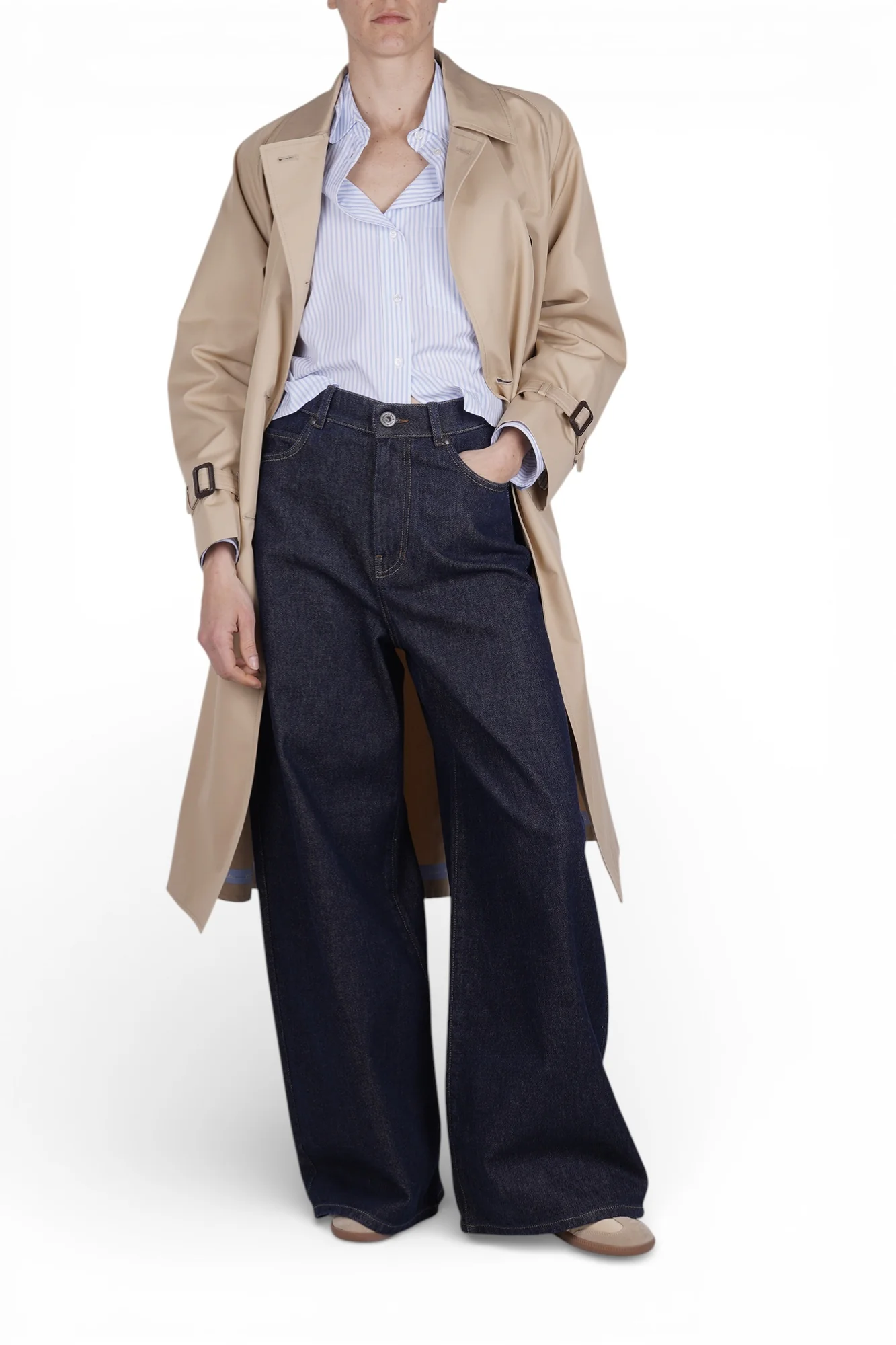 Weekend MaxMara - Camicia - 470605 - Azzurro/Bianco - Image 2