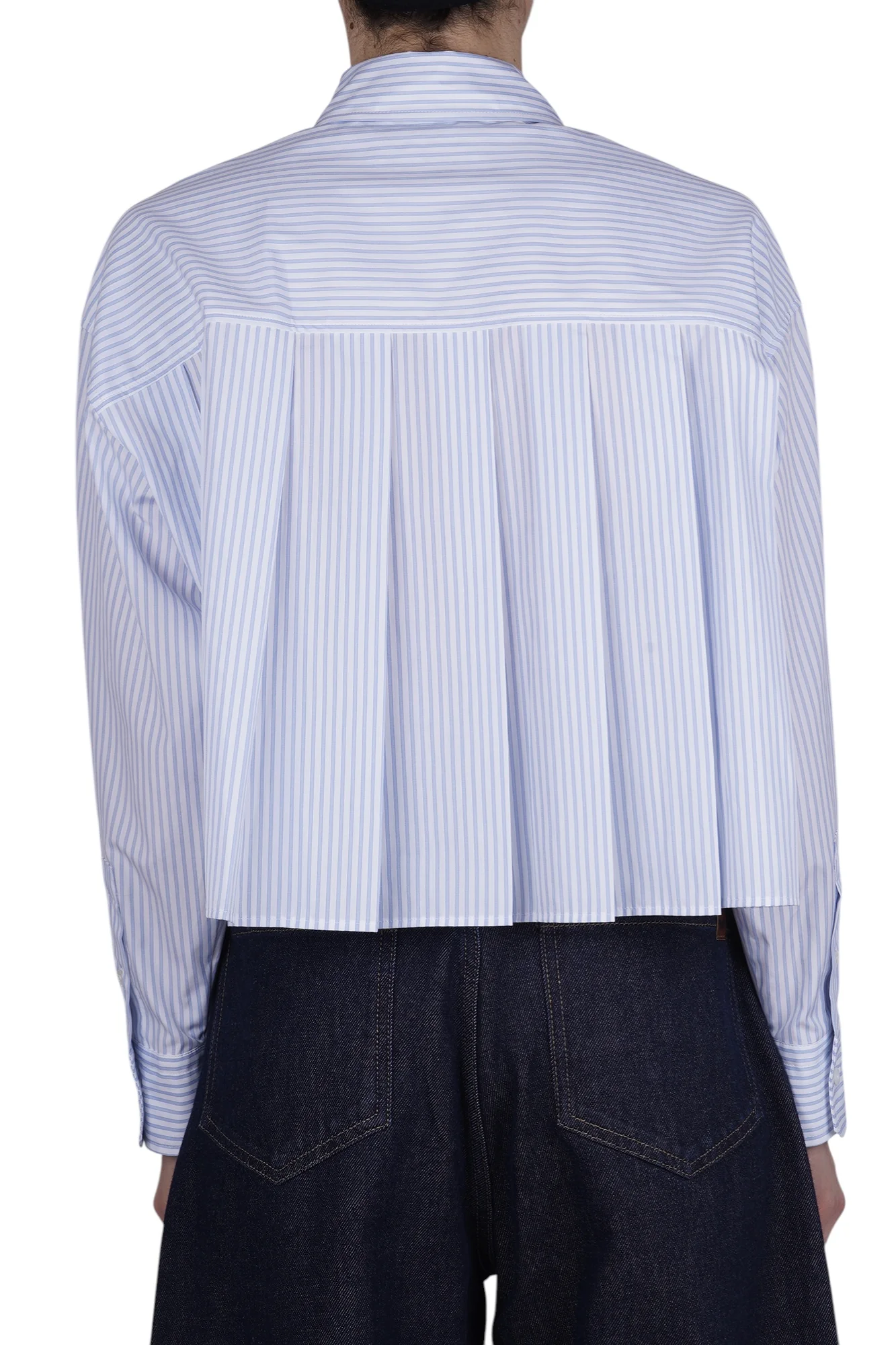 Weekend MaxMara - Camicia - 470605 - Azzurro/Bianco - Image 5