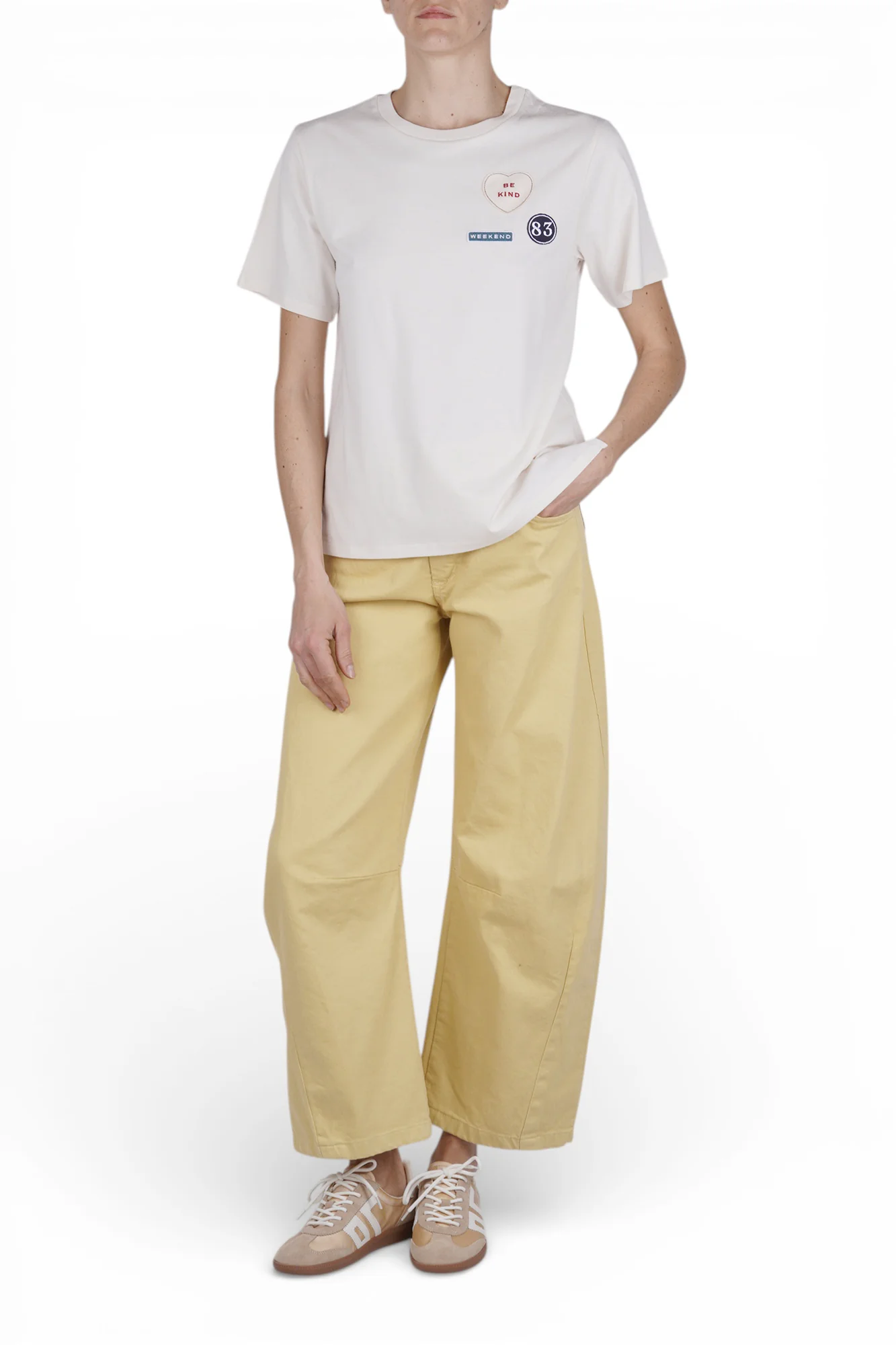 Weekend MaxMara - T-shirt - 470618 - Latte - Image 2
