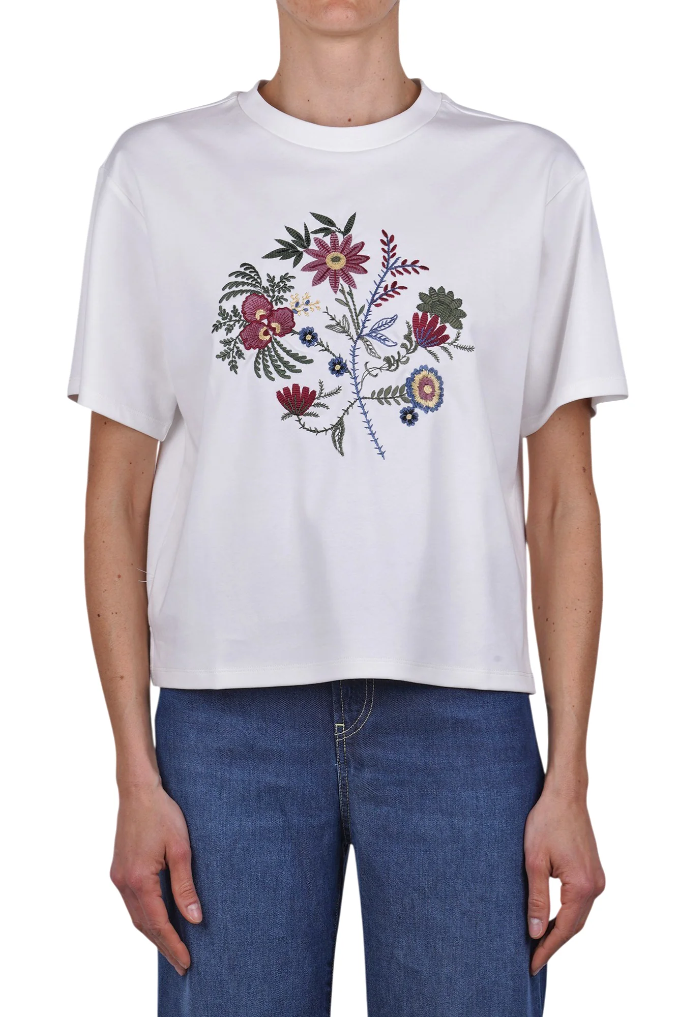 Weekend MaxMara - T-shirt - 470640 - Bianco - Image 3