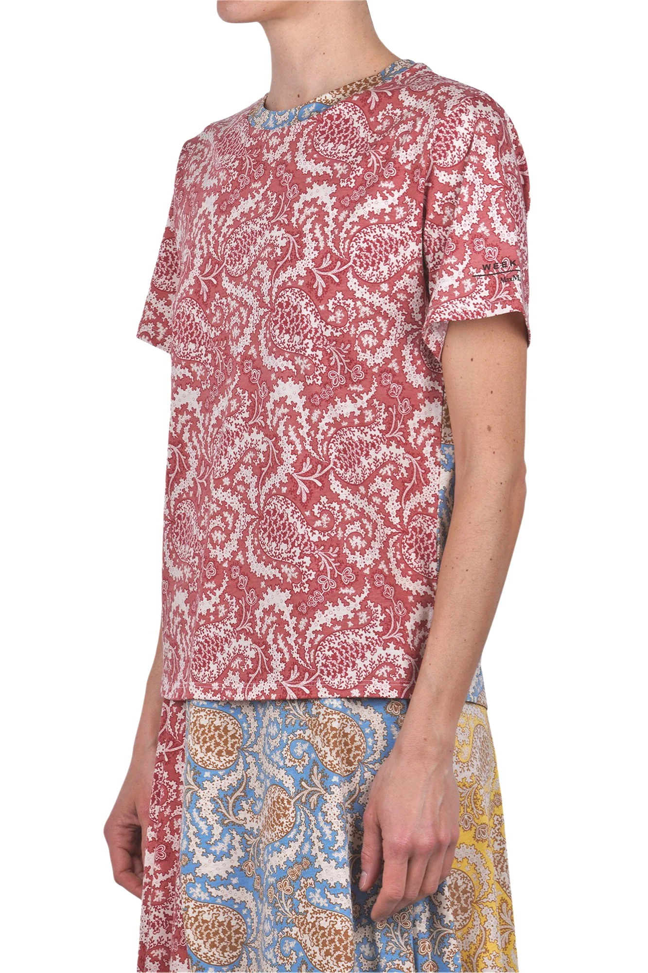 Weekend MaxMara - T-shirt - 470641 - Fantasia Rosa - Image 4